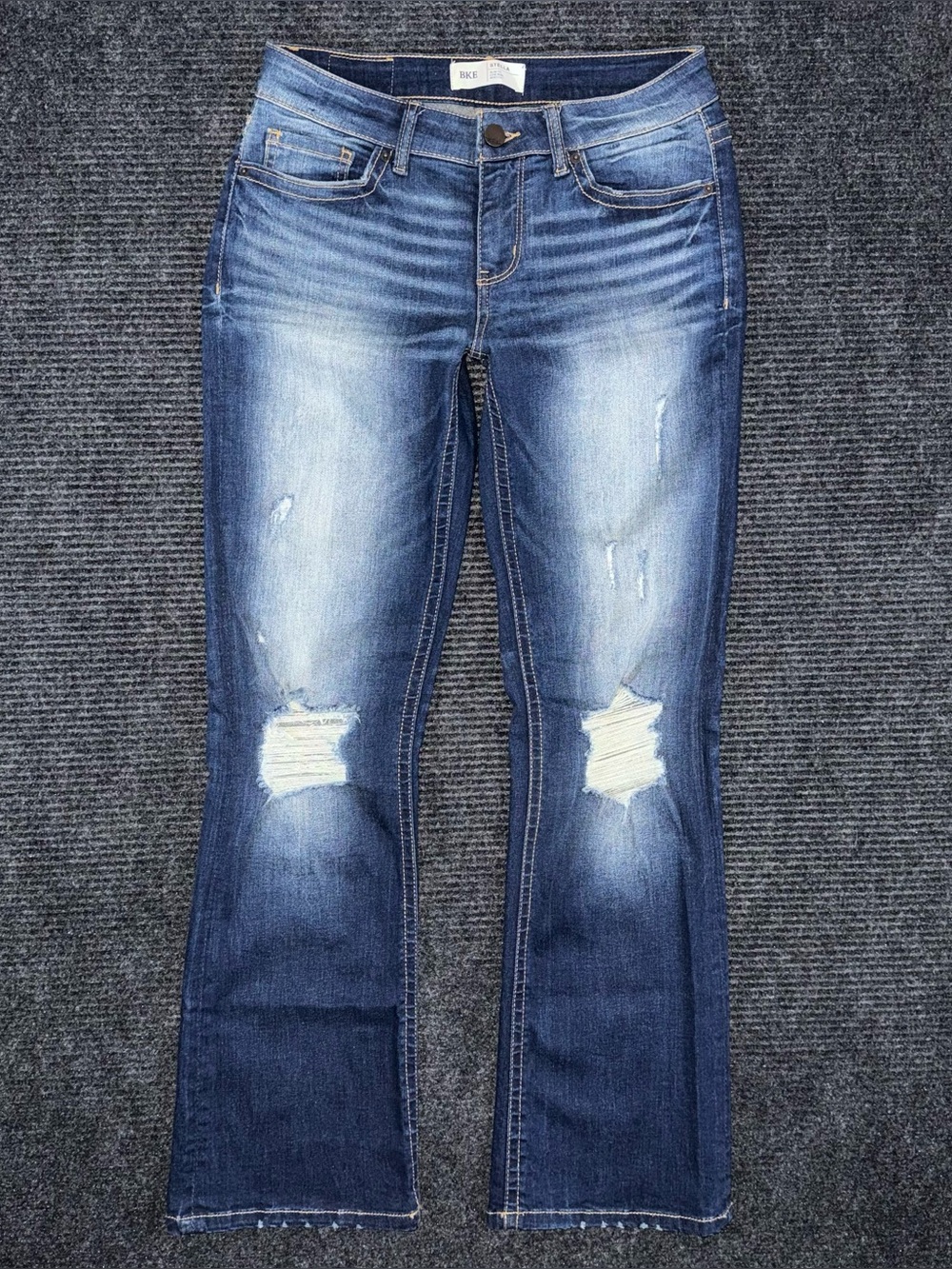 Buckle BKE NWOT Stella Slim Fit Low Rise Bootcut Stretch Jeans 27 x 29.5 ABK5508